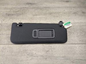 2019-2026 BMW X4 Black Right Passenger Sun Visor (Used OEM)