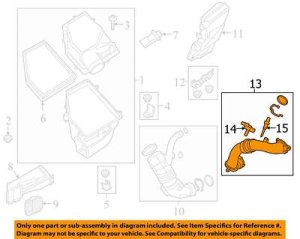 2017-2021 BMW M2 Charge Air Induction Tract (Used OEM)