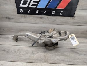  BMW X5 m Black Steering Knuckle, Front Left (Used OEM)