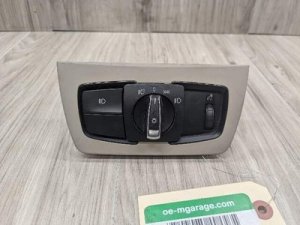 2014-2020 BMW 435i xDrive Black Headlight Control Switch (Used OEM)