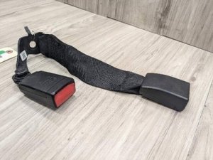 2012-2019 BMW 320i Black Right Seat Belt Buckle - Rear (Used OEM)