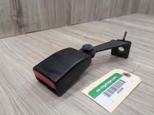 2013-2018 BMW 320i Black Seat Belt Buckle, Left - Rear (Used OEM)