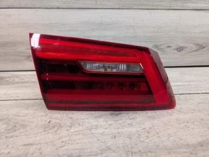 2017-2020 BMW 528i Black Rear Left Inner Trunk Lid Tail Light (Used OEM)