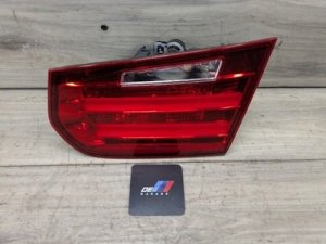 2012-2015 BMW 335i Silver Rear Right Passenger Side Inner Tail Light (Used OEM)