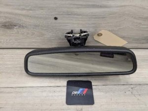 2011-2017 BMW 528i Black Interior Rear View Mirror with Auto-Dim, LED, and Homelink (Used OEM)