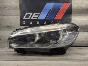  BMW X5 m Black Left Adaptive Bi-Xenon Headlight Assembly (Used OEM)