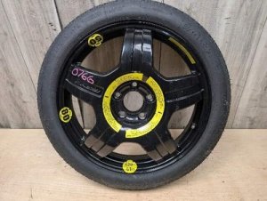 2008-2015 Mercedes-Benz C280 Blue Emergency Spare Tire Wheel Rim (Used OEM)