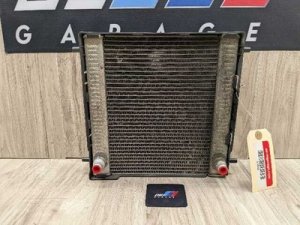 2017-2023 BMW 528i Black Auxiliary Coolant Radiator (Used OEM)