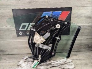 2010-2017 Mercedes-Benz E500 Blue Left Quarter Window Regulator - Rear (Used OEM)