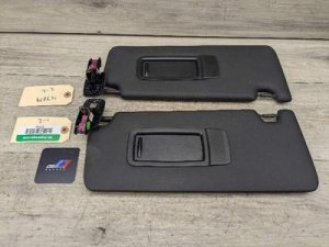 2021-2024 BMW M3 Black Sun Visor Set (Used OEM)