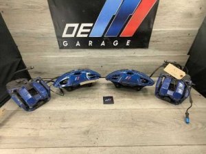 2021-2026 BMW 428i Blue Front and Rear Brake Caliper Set (Used OEM)