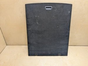 2013-2019 BMW 335i Gray Luggage Compartment Floor Carpet (Used OEM)