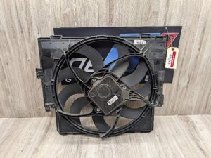 2014-2016 BMW 428i Gray Radiator Cooling Fan Assembly 600W (Used OEM)
