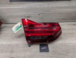 2017-2019 BMW Alpina B7 Gray Rear Left Driver Inner Trunk LED Tail Light (Used OEM)