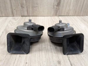 2008-2014 BMW X6 Gray High and Low Tone Horn Set (Used OEM)