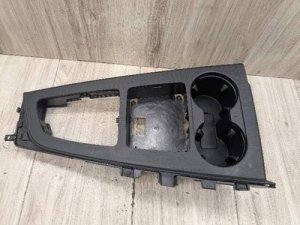 2017-2020 Audi A5 Center Console Trim with Cup Holder (Used OEM)