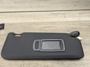 2019-2020 BMW X4 Black Right Sun Visor With Label (Used OEM)