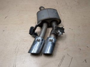 2017-2024 Audi S5 Rear Right Passenger Exhaust Muffler (Used OEM)