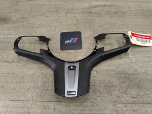 2017-2023 BMW 528i M Sport Steering Wheel Bezel Cover Trim (Used OEM)
