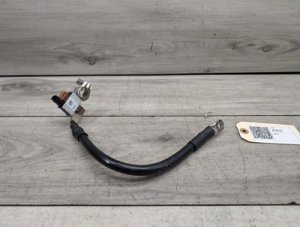 2016-2018 Audi TT White Negative Battery Cable with Battery Monitoring Sensor (Used OEM)