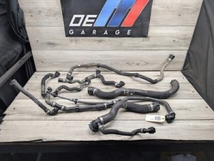 2020-2024 BMW X3 Gray Radiator Coolant Hose Set (Used OEM)