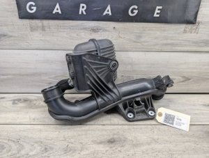 2013-2017 Audi Q5 White Charge Air Pipe with Boost Pressure Sensor (Used OEM)