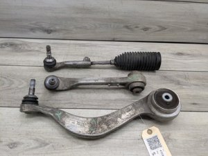 2019-2026 BMW 3 series Black Left Upper & Lower Control Arm Set - Front (Used OEM)