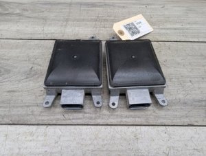 2012-2019 BMW 633CSi White Lane Change Warning Sensor Set (Master and Slave) (Used OEM)
