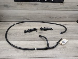 2012-2018 BMW M6 White Headlight Washer Nozzle and Hose Assembly (Used OEM)
