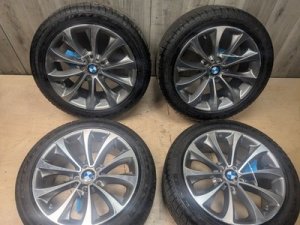 2012-2019 BMW 633CSi White LA Wheel, Turbine Styling 452 (Used OEM)