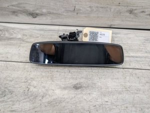 2019-2026 BMW X5 Black Interior Rearview Mirror with Auto-Dim, LED, and Garage Door Opener (Used OEM)