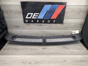 2018-2024 BMW X3 Black Rear Trunk Loading Sill Cover (Used OEM)