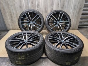 2019-2026 BMW X5 Black Wheel Set, Style 742M - Front (Used OEM)