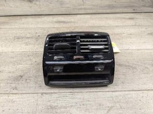 2017-2020 BMW 535i Black Rear Center Console AC Air Vent Grille (Used OEM)
