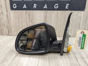 2015-2018 BMW X4 Silver Left Side View Mirror Assembly (Used OEM)