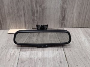 2013-2016 Audi A4 Black Interior Rear View Mirror with Auto Dim and Compass (Used OEM)