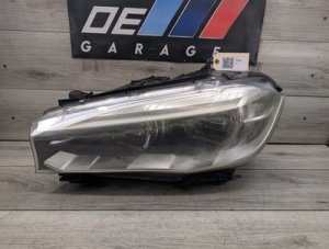  BMW X5 m Black Left Driver Adaptive LED Headlight (Used OEM)