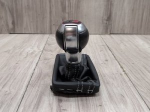 2008-2016 Audi A4 Black Gear Selector Lever Knob with Boot (Used OEM)