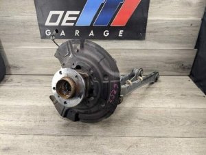 2015-2018 BMW X4 Black Rear Left Suspension Knuckle / Wheel Carrier (Used OEM)