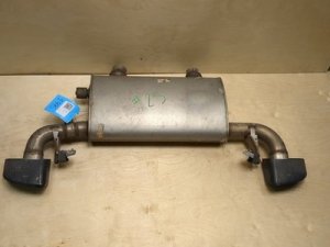 2018-2024 BMW X4 Gray Rear Exhaust Muffler (Used OEM)