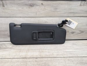 2019-2024 BMW X4 Black Right Sun Visor With Label (Used OEM)