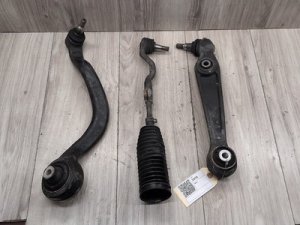 2015-2019 BMW X6 Front Left Control Arm and Tie Rod Set (Used OEM)