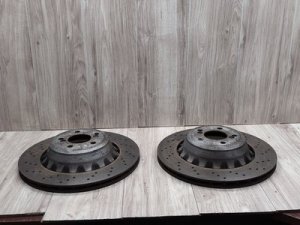 2015-2019 BMW X6 Brake Disc Rotor Set - Rear (Used OEM)