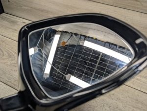 2018-2024 BMW X4 Gray Right Side View Mirror Assembly (Used OEM)