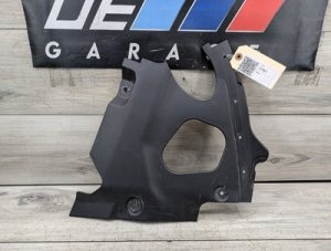 2018-2024 BMW X3 Gray Upper Left Engine Compartment Cover (Used OEM)