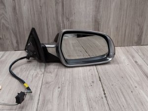 2010-2017 Audi S5 Black Front Right Side View Mirror Assembly (Used OEM)