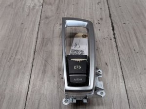 2012-2018 BMW 633CSi Black Parking Brake Auto Hold Switch (Used OEM)
