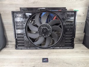 2009-2016 Porsche Panamera Engine Cooling Fan Assembly (Used OEM)