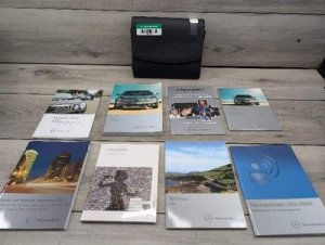 2010-2017 Mercedes-Benz E500 Blue Owner's Manual Set (Used OEM)