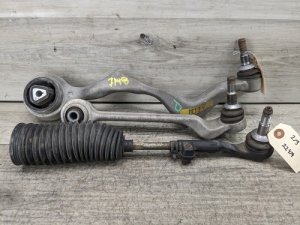 2006-2013 BMW 328i Passenger Lower Control Arm and Tension Strut Set - Front (Used OEM)